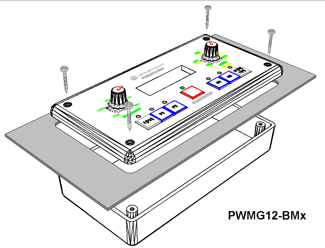 PWMG12-BMx - rozšířená modulová verze